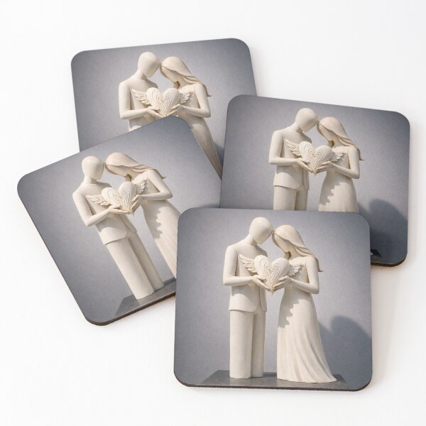 Item preview, United in Love – Winged Heart Embrace designed and sold by ECHOES from the SOUL.