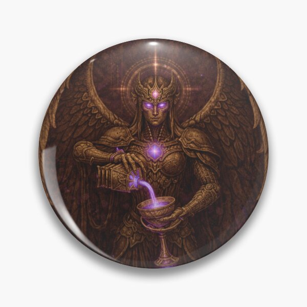 Item preview, Temperance Tarot Card (Violet-Mecha) designed and sold by TechsTrinkets.