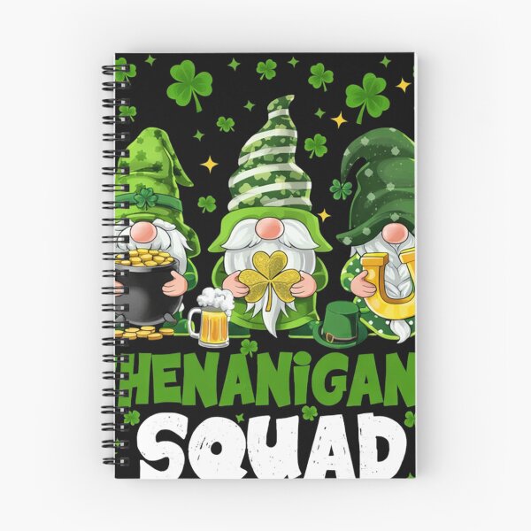 Item preview, St Patricks Day Gnomes Shenanigans Squad Saint Pattys Women designed and sold by Starry Night Creative Art.