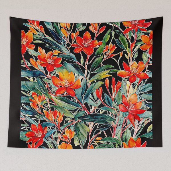 Item preview, Contemporary Collage of Hawaiian Kokia Cookei #9 designed and sold by Helios Be. Lavsh.