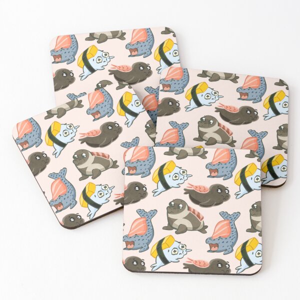 Item preview, Sushi Seals designed and sold by lqmaple.