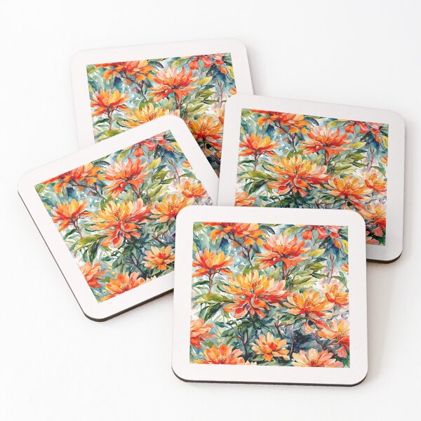 Item preview, Contemporary Collage of Hawaiian Kokia Cookei #10 designed and sold by Helios Be. Lavsh.