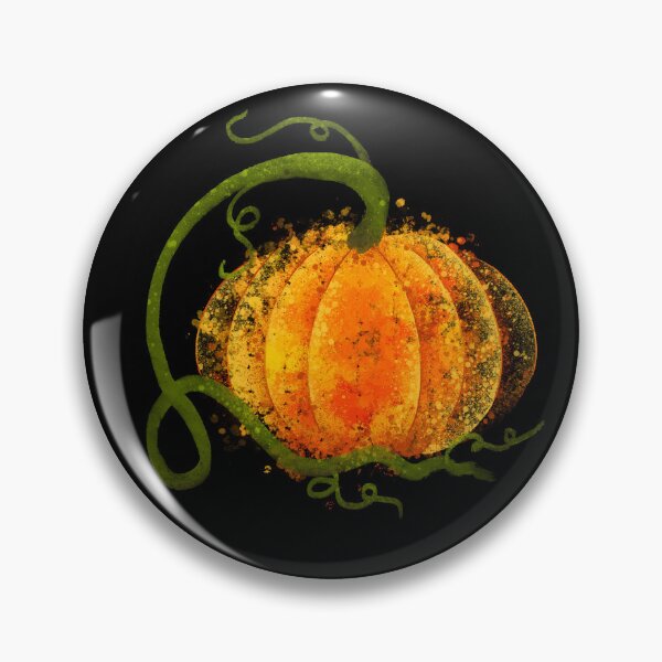 Item preview, Abstract Glow Pumpkin - Psychedelic Fall Illustration designed and sold by TheArtOfTreble.
