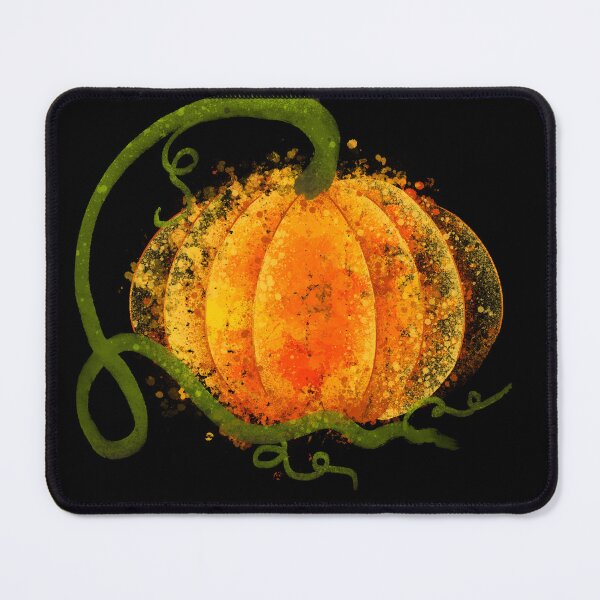 Item preview, Abstract Glow Pumpkin - Psychedelic Fall Illustration designed and sold by TheArtOfTreble.