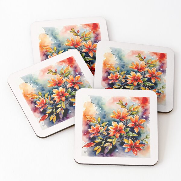Item preview, Contemporary Collage of Hawaiian Kokia Cookei #11 designed and sold by Helios Be. Lavsh.