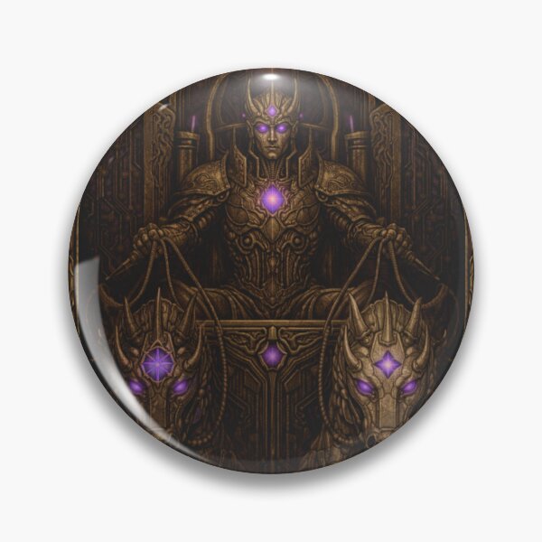 Item preview, The Chariot Tarot Card (Violet-Mecha) designed and sold by TechsTrinkets.