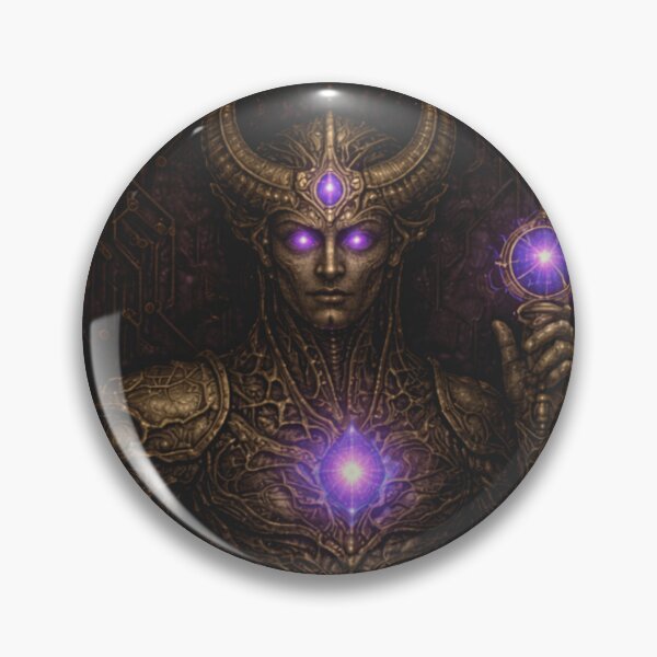 Item preview, Carta del Tarot El Mago (Violeta-Mecha) designed and sold by TechsTrinkets.