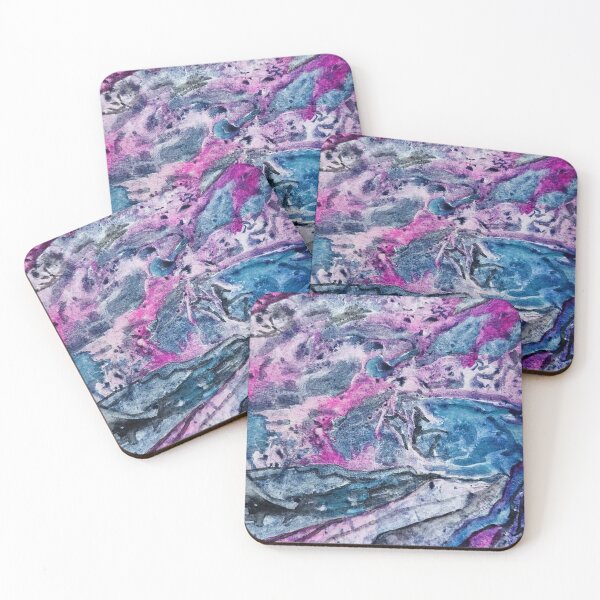 Item preview, Watercolor Deutscher Paket Dienst Dpdgroup aMountain Reflection designed and sold by Giuliaclimb.
