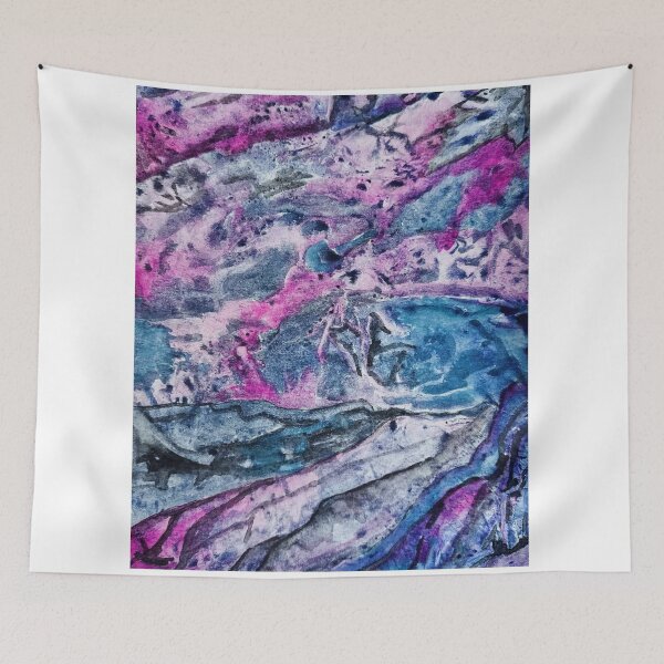 Item preview, Watercolor Deutscher Paket Dienst Dpdgroup aMountain Reflection designed and sold by Giuliaclimb.