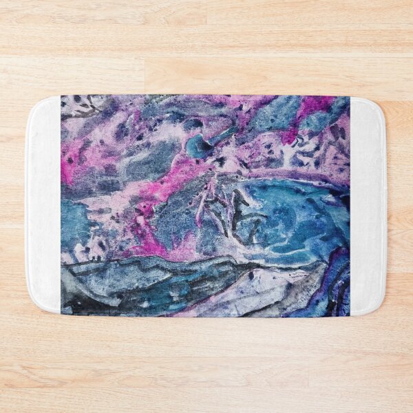 Artikelvorschau, Aquarell Deutscher Paket Dienst Dpdgroup aMountain Reflection entworfen und verkauft von Giuliaclimb.