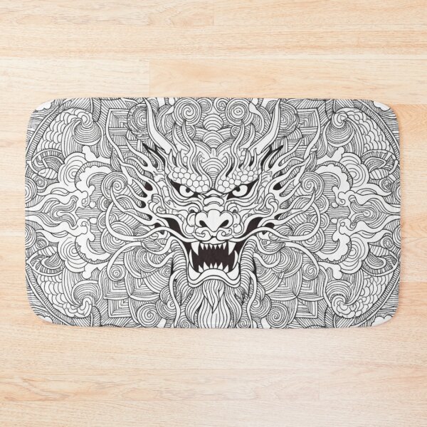 Item preview, Dragon mandala - exotic and exclusive designed and sold by Anime9122.