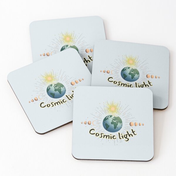 Item preview, Cosmic Light: Earth & Moon Phases designed and sold by PriyaMagic.