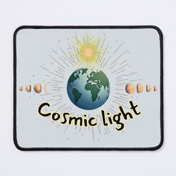 Item preview, Cosmic Light: Earth & Moon Phases designed and sold by PriyaMagic.