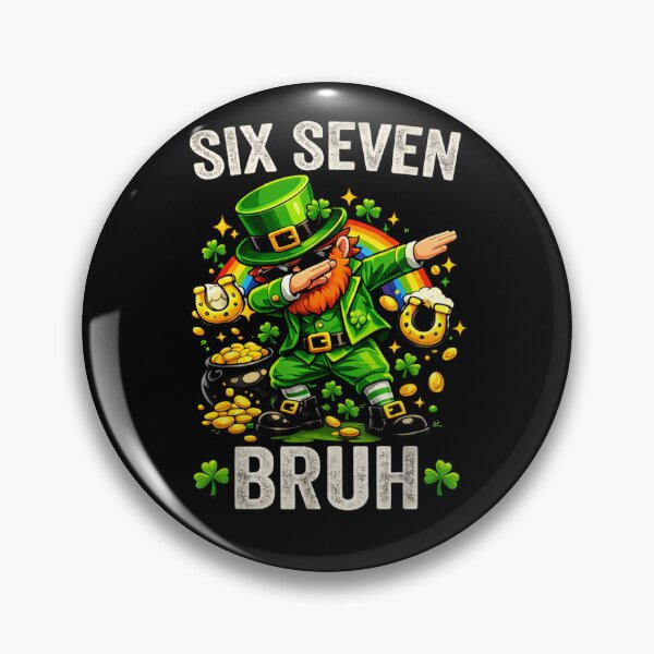 Item preview, bruh st patricks day six seven designed and sold by Starry Night Creative Art.