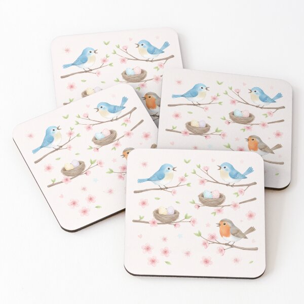 Item preview, Cute Spring Birds designed and sold by naragon4289.