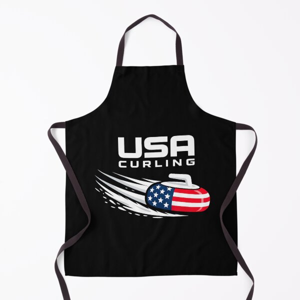 Item preview, Funny Curling USA Support American Flag Winter Sports Lovers T-Shirt designed and sold by SAPAIDART.