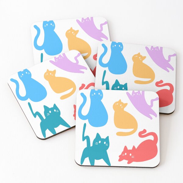 Item preview, Colourful Cats designed and sold by LeshiKid.