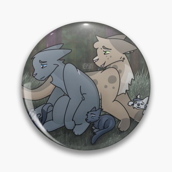 Item preview, Bluefur and Thrushpelt (background) designed and sold by ceolsonart.
