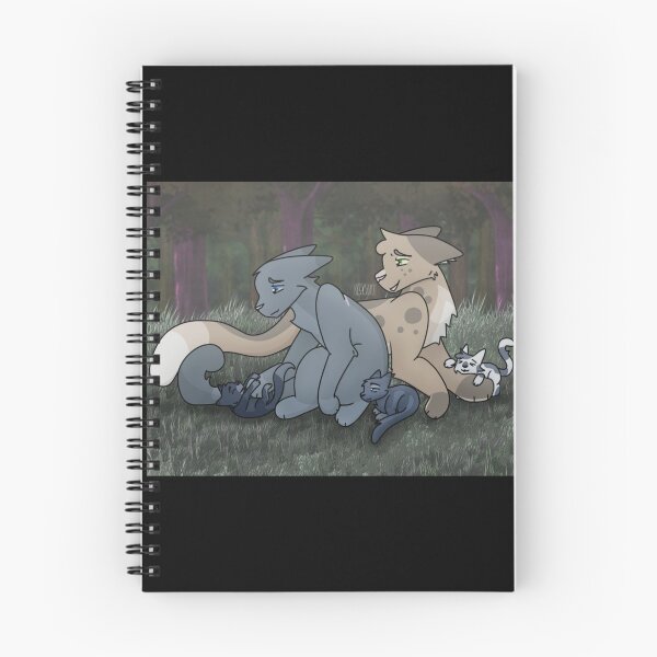Item preview, Bluefur and Thrushpelt (background) designed and sold by ceolsonart.