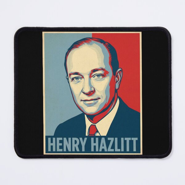 Item preview, Henry Hazlitt Hope Style Retro Poster Art designed and sold by Anya Byron.
