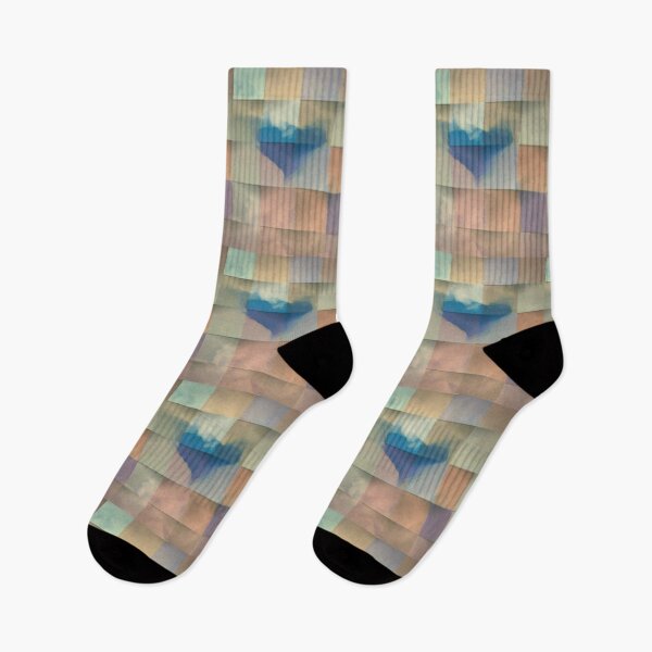 Item preview, Cubism with Blue Heart  designed and sold by oh-bi-me.