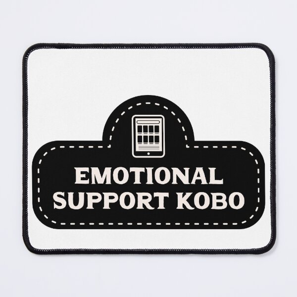 Item preview, Emotional Support Kobo - Black designed and sold by rainytheday.