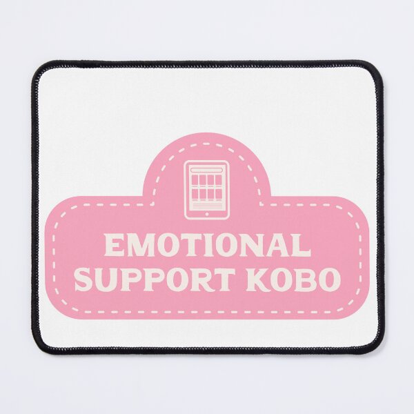 Item preview, Emotional Support Kobo - Pink designed and sold by rainytheday.