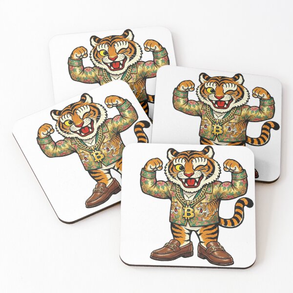 Item preview, Hip-Bum Tiger: Bitcoin Flex Luxury Style designed and sold by DimensionV Studio.