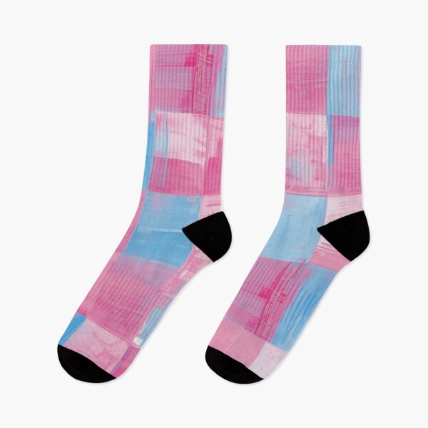Item preview, Pink & Blue Painted Checkers designed and sold by optimusprime39.