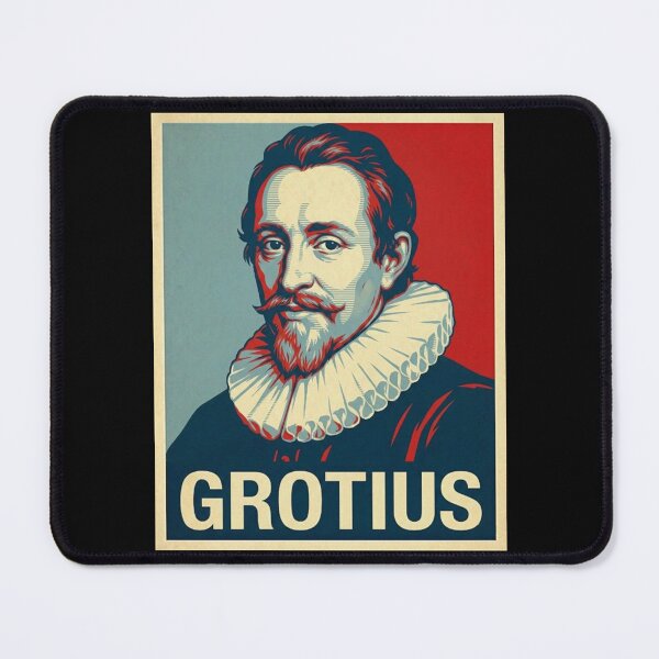 Item preview, Hugo Grotius Hope Style Retro Poster Art designed and sold by Anya Byron.
