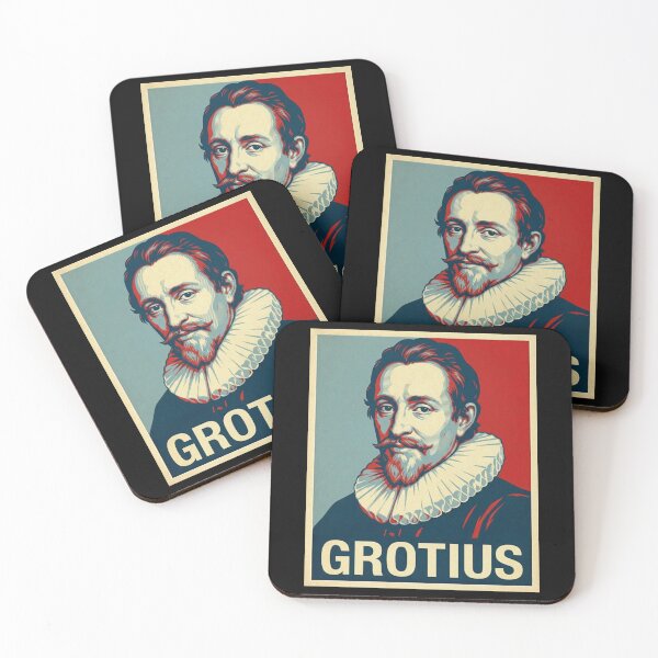 Item preview, Hugo Grotius Hope Style Retro Poster Art  designed and sold by Anya Byron.