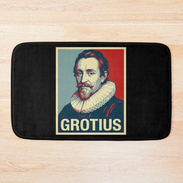 Item preview, Hugo Grotius Hope Style Retro Poster Art  designed and sold by Anya Byron.