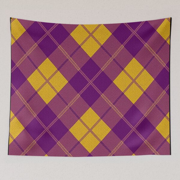 Item preview, Purple & Gold Argyle Texture designed and sold by optimusprime39.