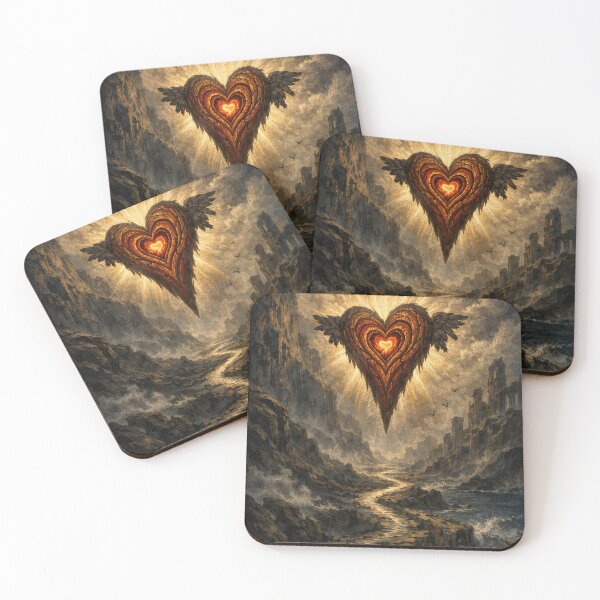 Item preview, Rising Light – The Heart That Endures designed and sold by ECHOES from the SOUL.