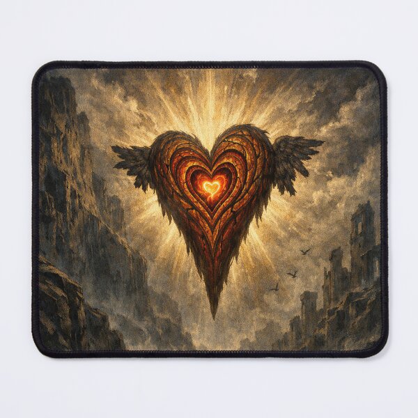 Item preview, Rising Light – The Heart That Endures designed and sold by ECHOES from the SOUL.