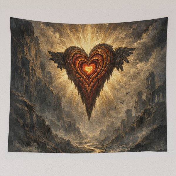 Item preview, Rising Light – The Heart That Endures designed and sold by ECHOES from the SOUL.