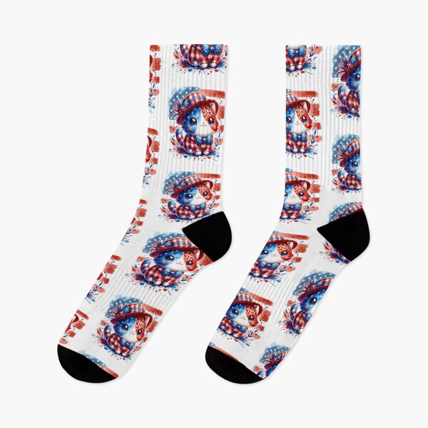 Item preview, USA Flag American Cat Pride - 4th of July Patriotic Kitty designed and sold by FuzionRaptor.