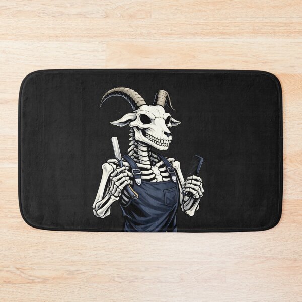 Item preview, Barber Goat Skeleton – Professional Grooming Aesthetic Art designed and sold by ColorSplash123.