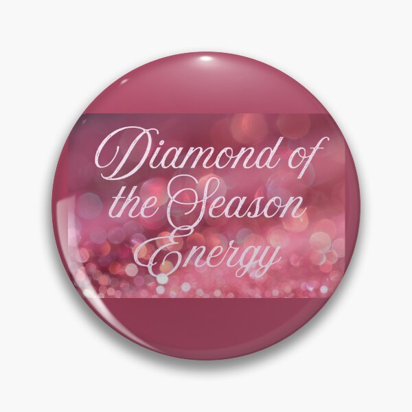 Item preview, Diamond of the Season Energy – Regencycore Aesthetic Sticker designed and sold by printsbycharlie.