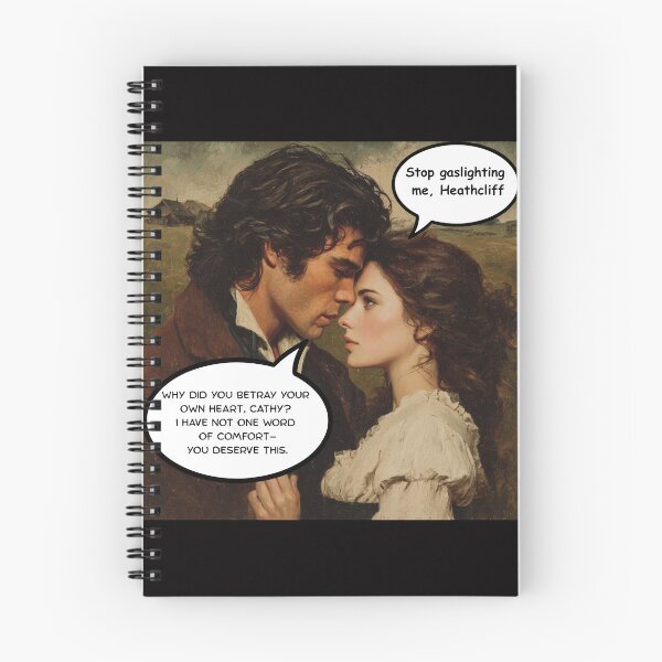 Item preview, Wuthering Heights Heaathcliff Gaslighting designed and sold by ambystomatees.