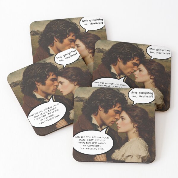 Item preview, Wuthering Heights Heaathcliff Gaslighting designed and sold by ambystomatees.
