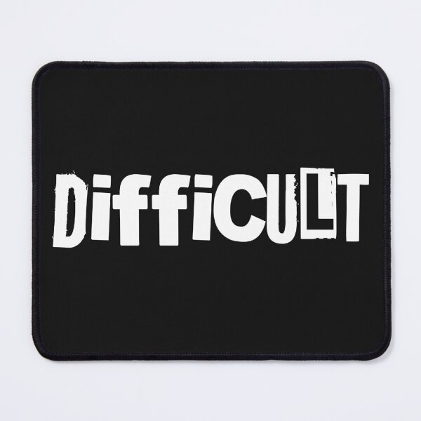Item preview, DiffiCULT (Diffi-cult Word) designed and sold by Delightfully Cynical.