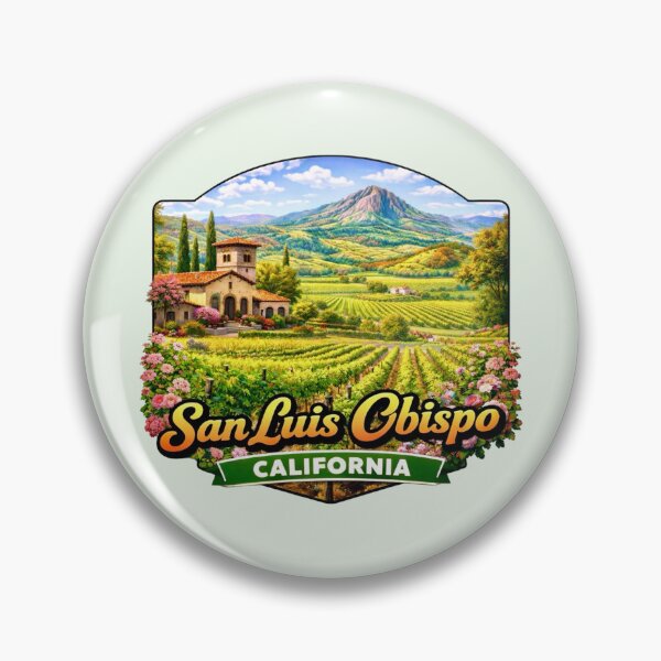 Item preview, San Luis Obispo, California - Wine Vineyard designed and sold by Myra365Art.