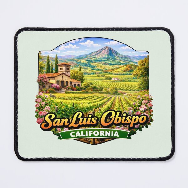 Item preview, San Luis Obispo, California - Wine Vineyard designed and sold by Myra365Art.