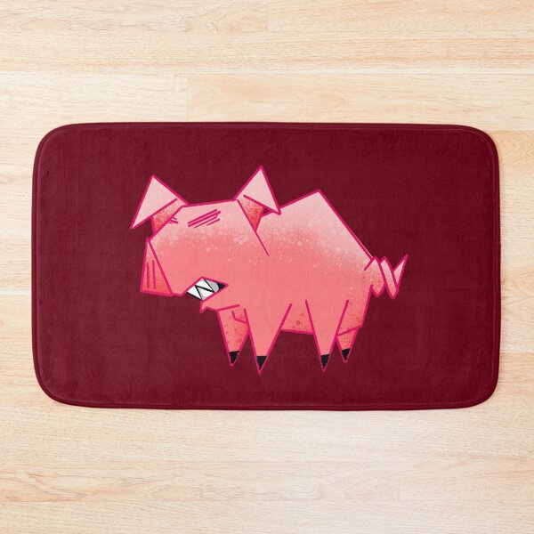 Item preview, Pink Geometric Pig - Angular Cute Illustration designed and sold by TheArtOfTreble.