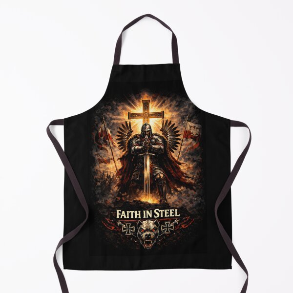 Item preview, Faith in Steel – Slavic Knight Warrior Art designed and sold by Bizon2910.