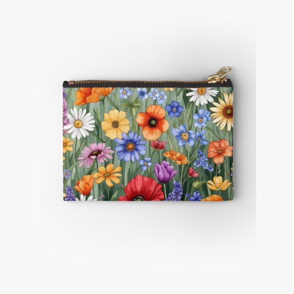 Item preview, Colorful Floral Meadow Pattern – Detailed Botanical Illustration Art designed and sold by LegendChoice.