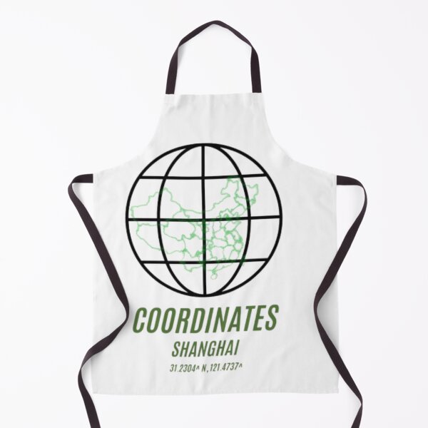 Item preview, Premium Shanghai Coordinate Map - Unique Techwear Gift - Minimalist Aesthetic Urban Explorer Gear designed and sold by The Urban Explorer.