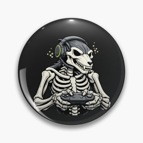 Item preview, Gamer Panther Skeleton – Competitive Esports Aesthetic Art designed and sold by ColorSplash123.