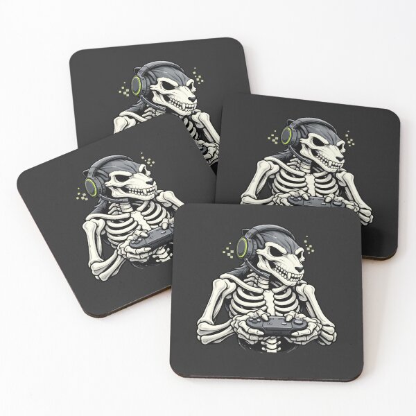 Item preview, Gamer Panther Skeleton – Competitive Esports Aesthetic Art designed and sold by ColorSplash123.